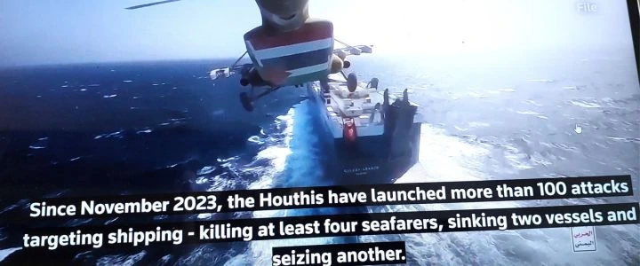 United States attack on Houties is to prevent them from targeting ships